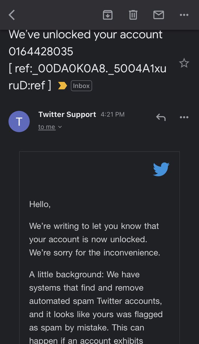 njbjml's tweet photo. Thanks twitter for the grave mistake @Twitter https://t.co/lFljDZvLDJ