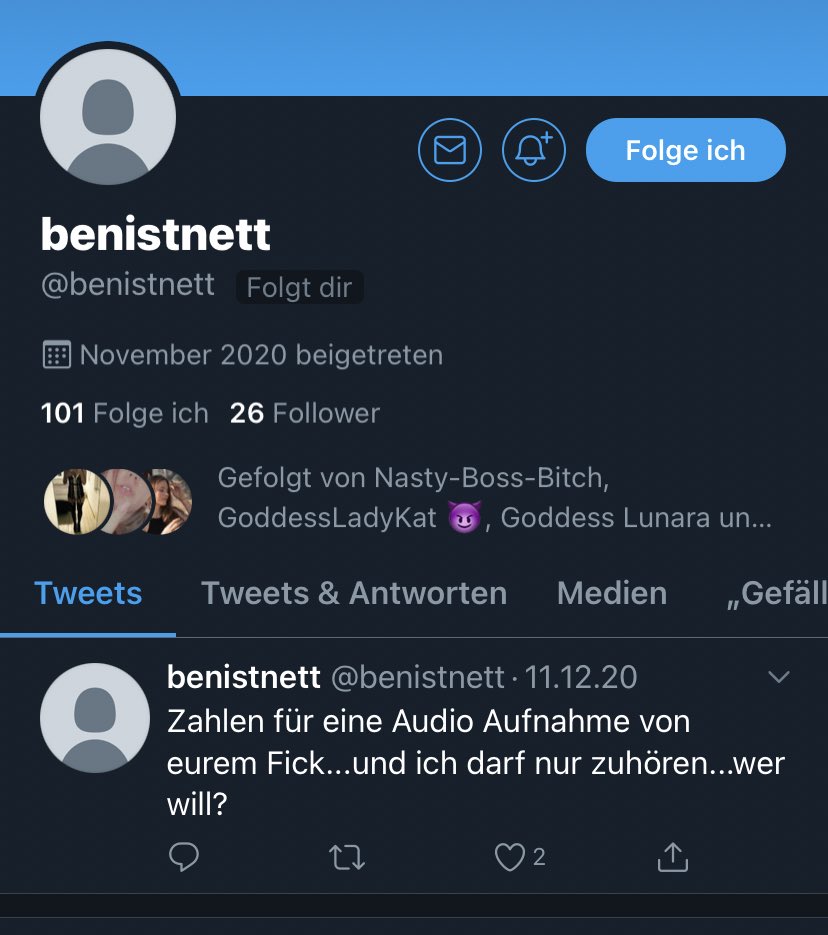 HerrinLea2's tweet photo. @benistnett ist ein jämmerlicher Versager. Er will nicht Zahlen und hat nur ausreden. Denk dran wer deine Herrin ist!!!! Du bist nur ein widerliches #Zahlschwein und nicht mehr. 
#feetslave #footslave #footfetisch #fußsklave #geldsklave #fußfetisch #femdom #findom #geldklave https://t.co/AjhcN6LdlC