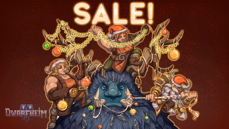 DwarfheimFR's tweet photo. Le #SteamWinterSale a commencé, et vous pouvez obtenir #DwarfHeim avec 20% de réduction !!

https://t.co/aWCRItqzwa https://t.co/ASigisOKnt