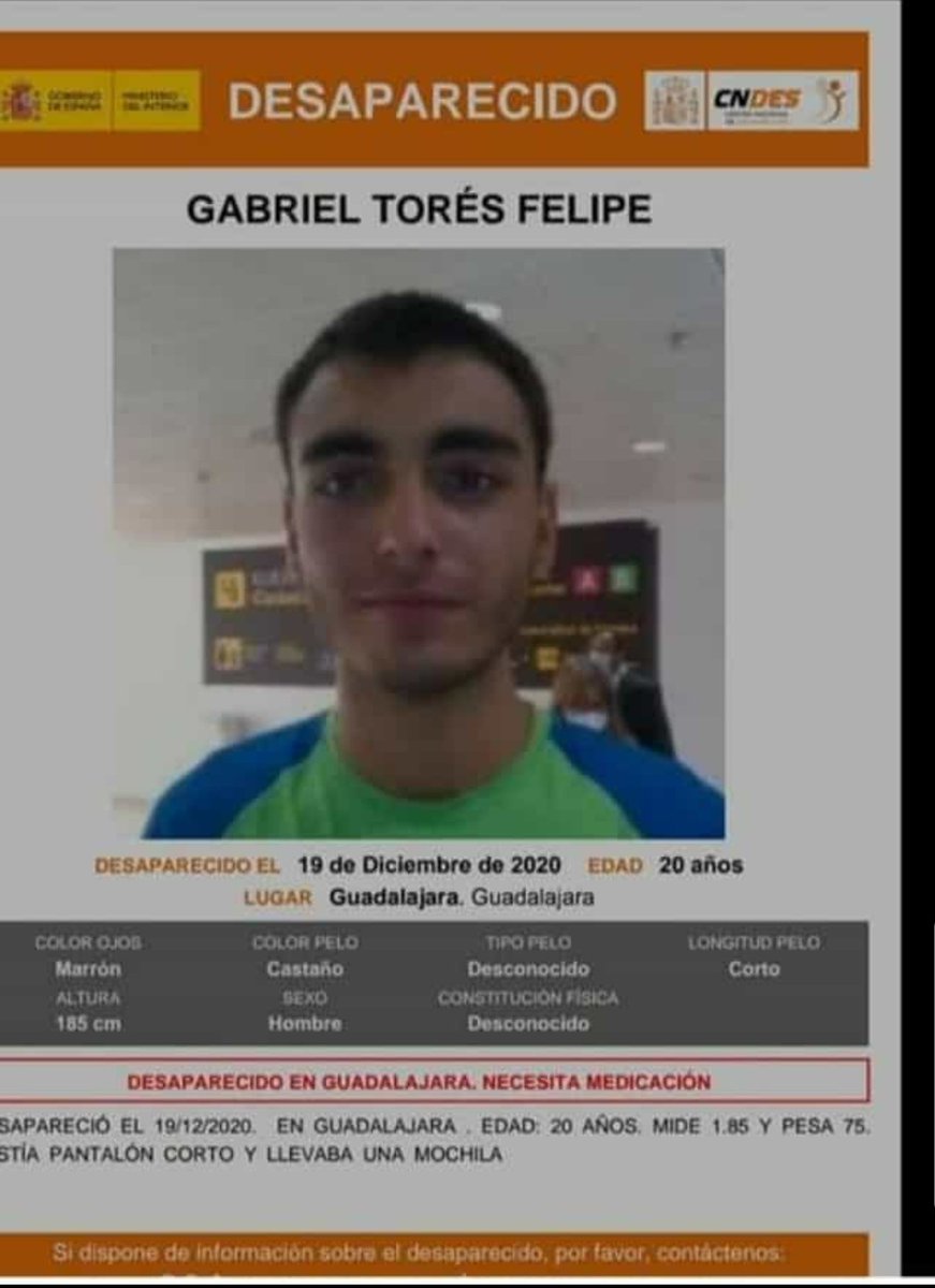 Por favor ...piden colaboracion....si alguien le ve ...no dude en ponerse en contacto