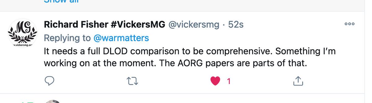 And so reigniting the great machine gun debate begins once more... 