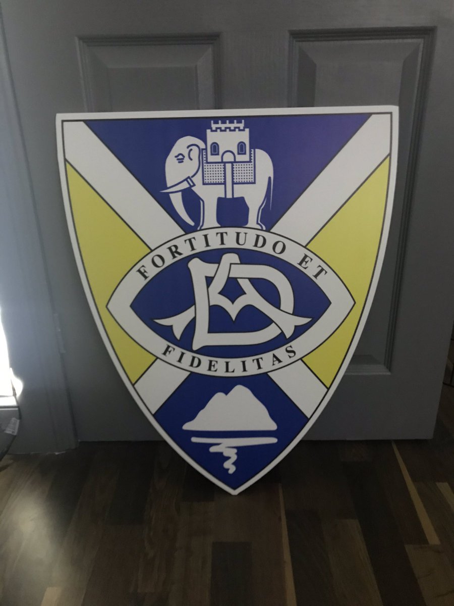 Thanks to <a href="/CrestSimply/">SimplyTheCrest</a> for our custom made <a href="/Dumbartonaccies/">Dumbarton Academy FP</a> crest, delighted with it 🙌🏻🙌🏻🙌🏻
