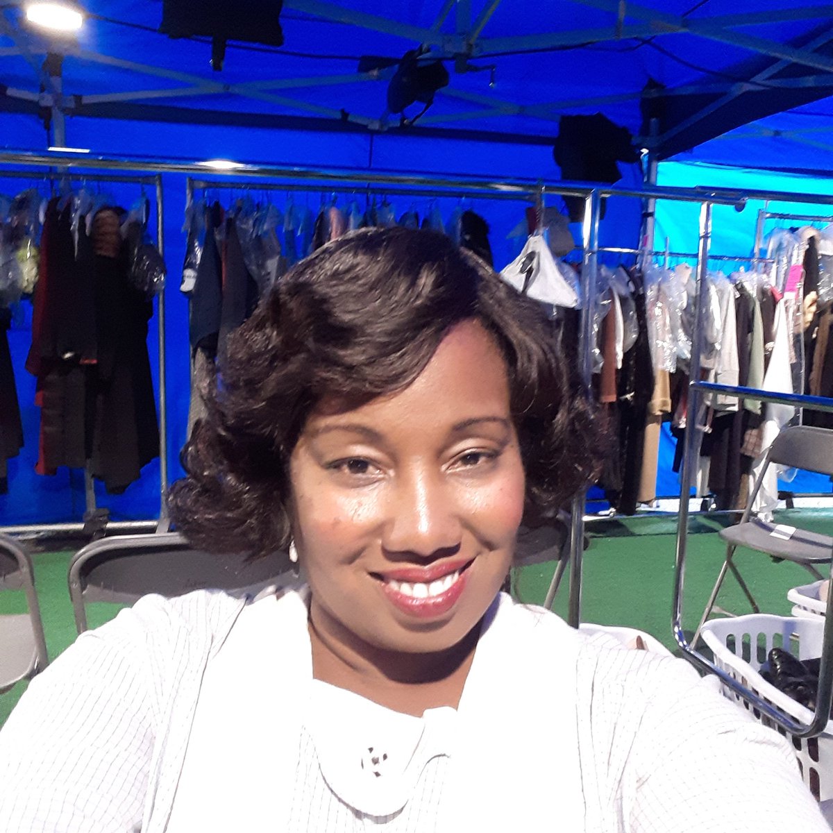 Kennymac09's tweet photo. On the set of Perry Mason... very cool experience. Thanks Jen https://t.co/kqhe6lDjcm
