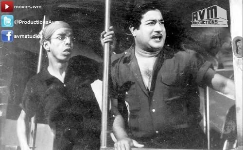 avmproductions's tweet image. Can you name this film starring #SivajiGanesan #Nagesh directed by #BhimSingh in #VIshwanathanRamamoorthy’s music?