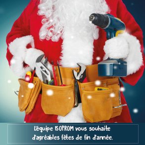 ISOPROM's tweet photo. Toute l’équipe ISOPROM vous souhaite d'agréables fêtes de fin d'année.

Fermeture annuelle de l'entreprise du 23 Décembre 2020 au 4 Janvier 2021.

Au plaisir de vous retrouver en bonne santé, prenez soin de vous. https://t.co/E0e9kYvmbq