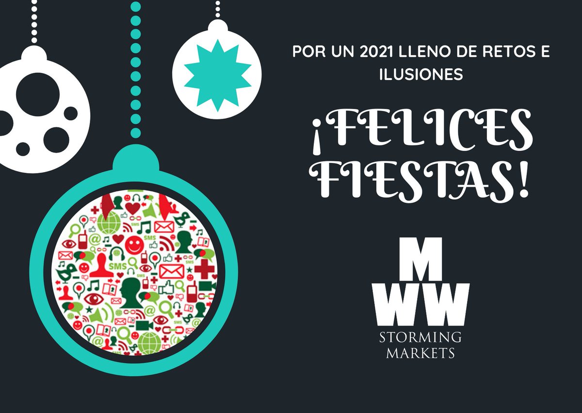 wildwindmkt's tweet photo. 🎄Desde Wild Wind Marketing queremos desearos unas felices fiestas y que el año 2021 esté lleno de nuevos retos e ilusiones ✅ https://t.co/0IysUaYhGf