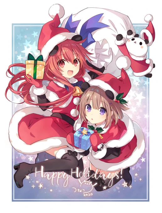 メリークリスマス??

Happy Holidays! | つなこ #pixiv https://t.co/jYhy835k9b 