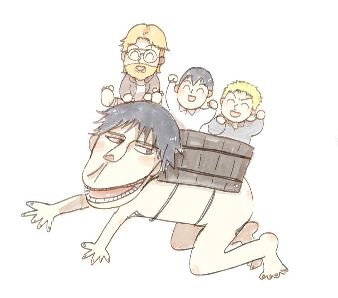 車力の巨人のtwitterイラスト検索結果 古い順
