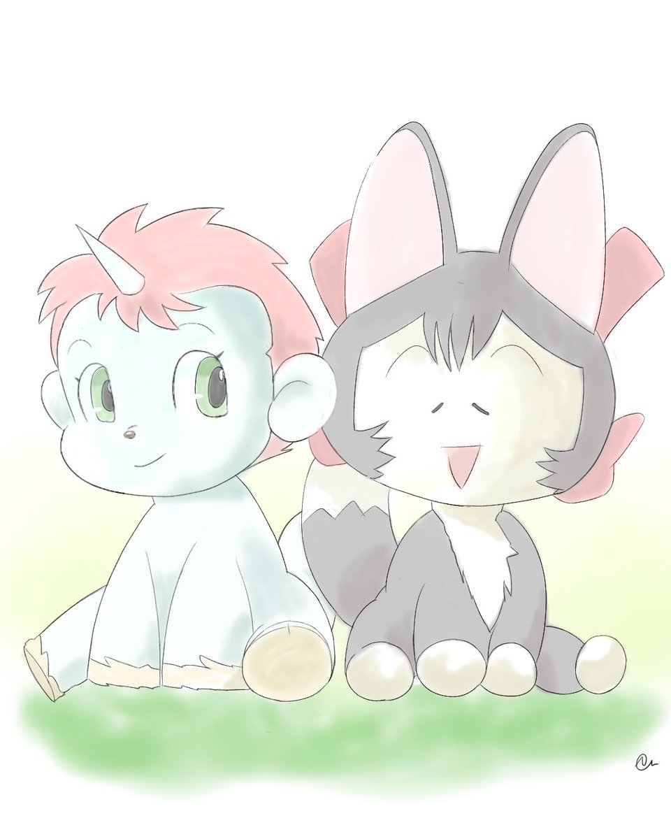 ユニコとチャオ ユニコ チャオ 手塚治虫 イラスト イ Nuuのイラスト