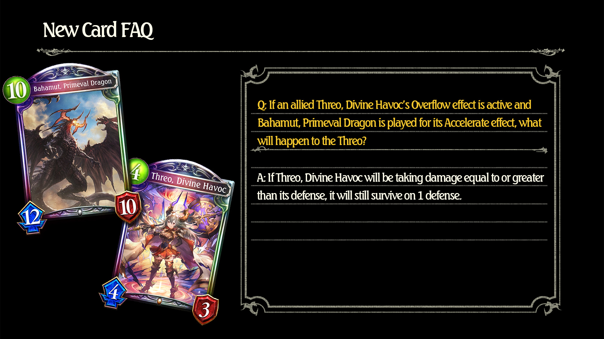 Shadowverse New Eternal Awakening Card Reveal Bahamut Primeval Dragon This Neutral Card Is Part Of Shadowverse S 19th Card Set Eternal Awakening T Co Fjcrndsx15 Twitter