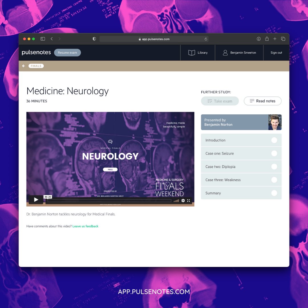 pulse_notes's tweet photo. LOOMING EXAMS? Don’t worry! The recordings from our much-acclaimed Medical & Surgical Finals Revision Weekend are NOW AVAILABLE!!!
Best of all, they are completely FREE FOR MEMBERS!
#medicine #surgery #PulsenotesLIVE #MedicalFinals #SurgicalFinals #studentPA #studentnurses https://t.co/YHKFDIcfvu