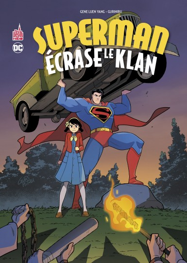 SUPERMAN ÉCRASE LE KLAN : Un jeune Superman en proie au doute sur ses origines va croiser Tommy et Roberta, 2 enfants sino-américains et tous les 3 vont combattre, au propre comme au figuré, les obstacles à leur intégration dans un pays qui ne veut pas d'eux.Récit complet - 10€