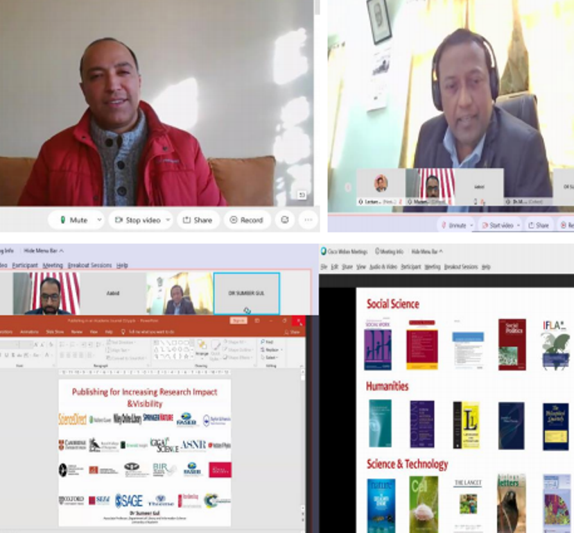 AMUofficialPRO's tweet photo. Web talk on Scholarly Communication #AMU @PIB_India @DG_PIB @DrRPNishank @EduMinOfIndia @ugc_india @PMOIndia @SanjayDhotreMP @AwasthiAwanishK @ProfTariqManso1 @mygovindia @AmuPortal @AMUNetwork @AMUJournal @QatarAmu @AMUAACA @amualumni @ANINewsUP @PTI_News @AMUAlumniworld https://t.co/7L2hOfB0hF