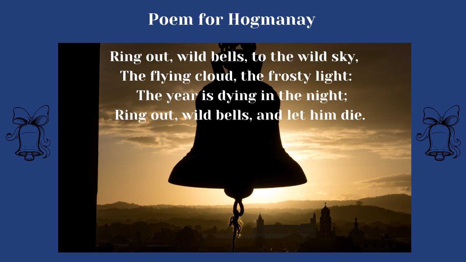 Ring Out, Wild Bells | roundhousepoetrycircle