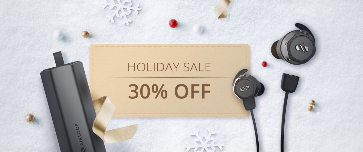 AirLoopTech's tweet image. Wishing All The AirLoopers Happy Holidays!❄️
We are thankful for your support and understanding over the past year. 
Get up to 30% discount and more savings. Buy Snap 2-in-1 for only $69.3 and enjoy free shipping. Don't miss the last wave of this year.🥰
👉airloop.tech