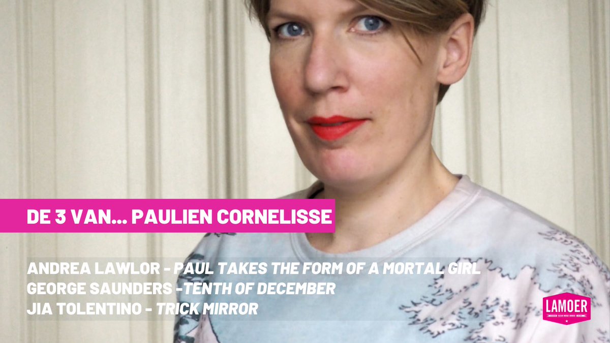 De 3 van 2020 van… PAULIEN CORNELISSE
 
Schrijver, cabaretier, columnist en programmamaker PAULIEN CORNELISSE (‘Japan in honderd kleine stukjes’) was te gast in LAMOER #8 in juni en vertelde over haar Japanse inspiratiebronnen.
 
Haar 3 van 2020 👇🏻