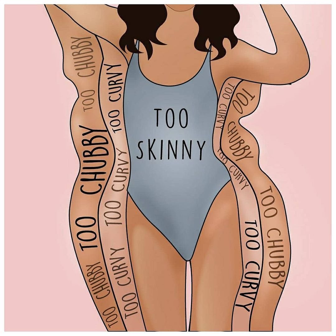 UrbanAsian's tweet photo. Illustration by appyu8 ....๐๐โค๏ธโค๏ธ
Don't fall for societal beauty standards ๐๐ฝ
#themelaninmissy #brownartists #southasian #feminism #empowerment #genderpower #womenempowerment #letsinspireeachother #brownskingirl
#bodyneutrality #bodyactivism #southasian #UrbanAsian https://t.co/wdDKHhPBfF