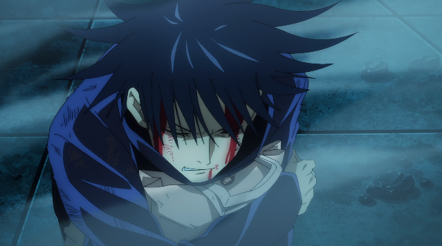 Megumi protecting Gojo's Kikufuku Too cute so some Jpn fans call him "Kikufuku angel" here 