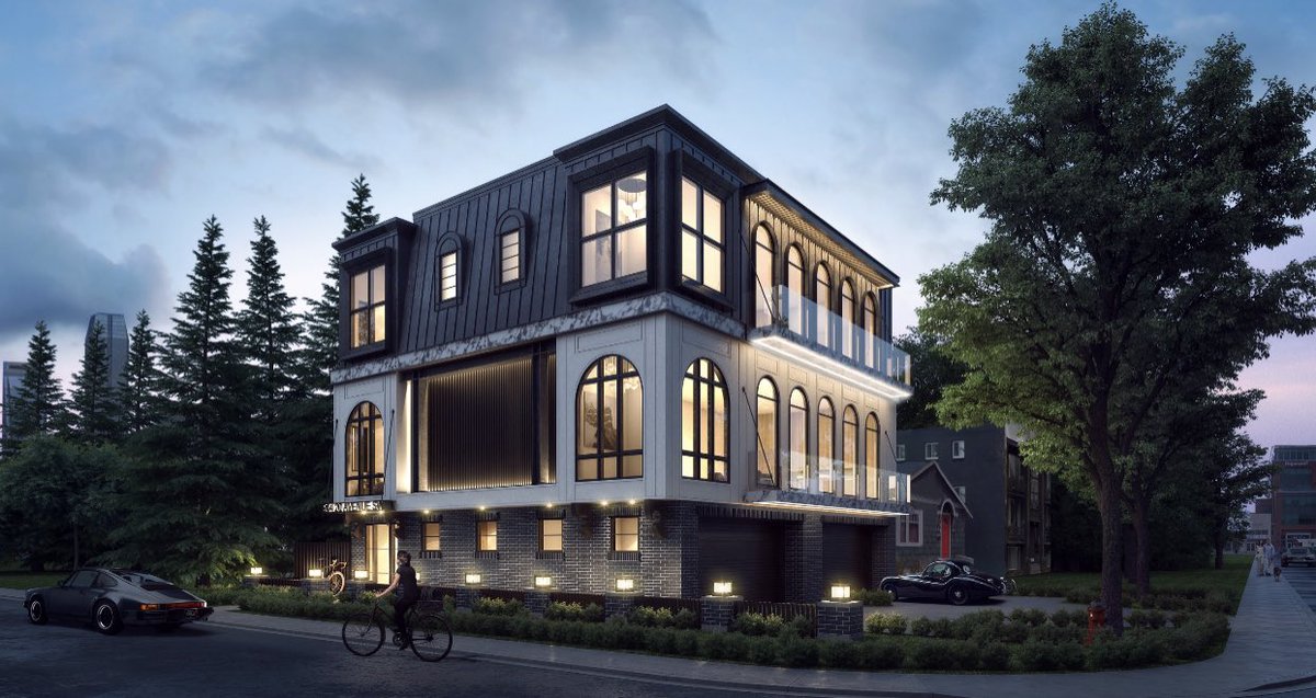 agentkam's tweet photo. Excited to be a few weeks away from launching this beauty developed by @honeyycombdev. #WestMissionLofts 2 full floor units, private elevator entrance, 12 foot ceilings, with #architecture and #design that is world class, in the heart of it all. #yyc https://t.co/4pBETNfD5H