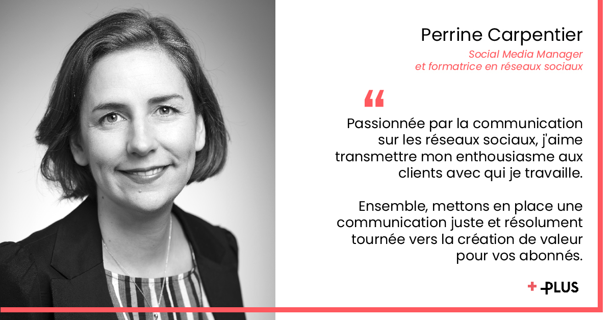 PLUSecedi's tweet photo. [ PORTRAIT - @PerrineCarp ]
Perrine Carpentier est Social Media Manager et formatrice en réseaux sociaux. 

En savoir plus sur les membres du collectif ➡ https://t.co/fH3y8XITDv https://t.co/us5lhPDdml