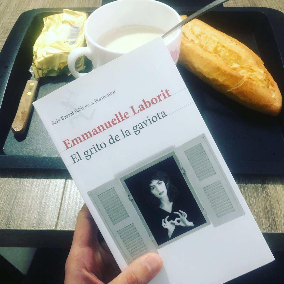 piquitosigna's tweet photo. #piquitosignante va a desayunar leyendo el libro #emmanuellelaborit ¿quieres que te comente mis experiencias propias? ☺️🐔🤟 https://t.co/CgzJuMPYTM
