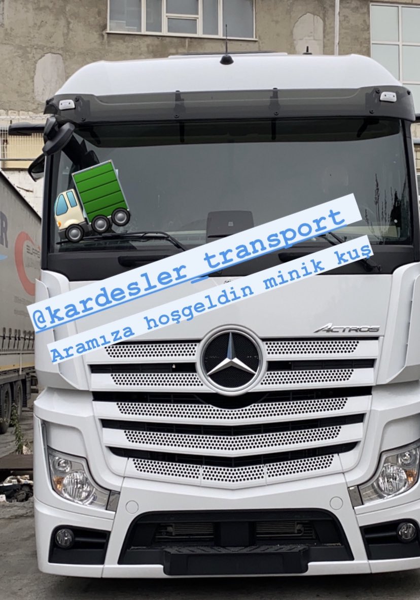 xx_merve's tweet photo. Ailemizin yeni üyesi :) miniminnacık bi  merso 🥰🥰 #transport #kardeşlernakliyat #lojiştik #france #ihracat https://t.co/uglageHZpc