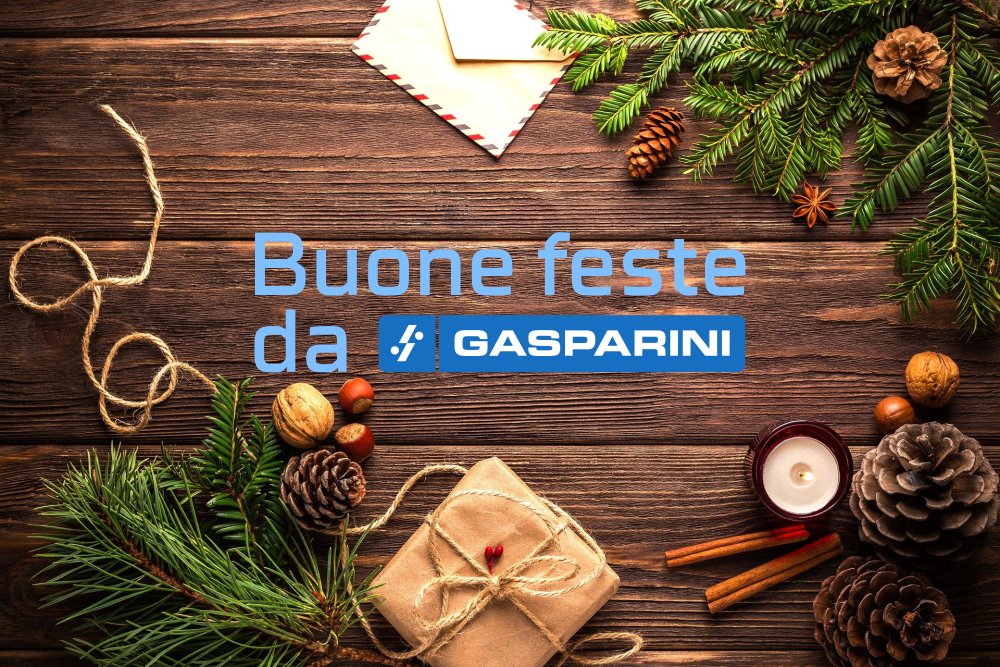Saremo chiusi per ferie dal 24 al 27/12/2020 e dal 31/12/2020 al 06/01/2021 compresi.

Tantissimi auguri di buone feste e buon anno nuovo da Gasparini!