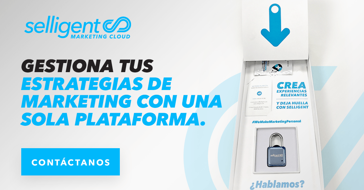 ¿Aún no has visto el nuestro candado que abres con tu huella? 👆

Descubre nuestro regalo más personal 🎁⛄. ¡Esperamos que seas uno de los afortunados! ⭐. 
Para más información contáctanos en este enlace selligent.com/es/contactar?c…

#CadaMomentoDejaHuella #WeMakeMarketingPersonal