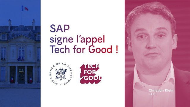 OEnault's tweet photo. SAP is honoured to be a part of #TechForGoodCall to create an #inclusivefuture for all. Thank you @EmmanuelMacron for leading the way to this initiative. Know more here: https://t.co/yGVPe4TMbT @SAP4Good https://t.co/HVFcQ4PXIP https://t.co/UpOyWEbjEF
