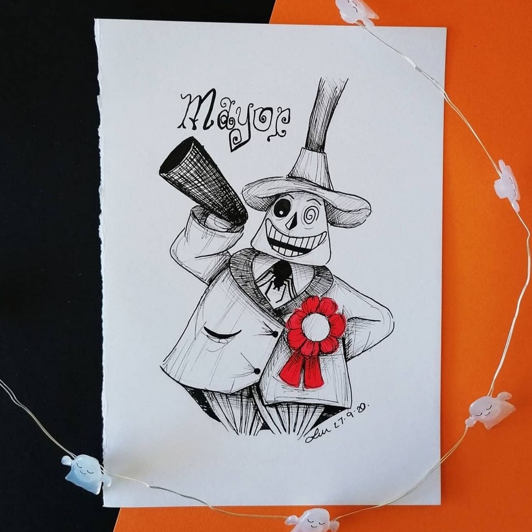 em_artdesign's tweet photo. #nbcchallenge2020 on #Instagram
.
Day 3: The Mayor 📢
Day 5 : The Vampires 🧛
.
#thenightmarebeforechristmas  #artshare #illustrations #ArtistOnTwitter #drawing https://t.co/CD0S7f8hSj