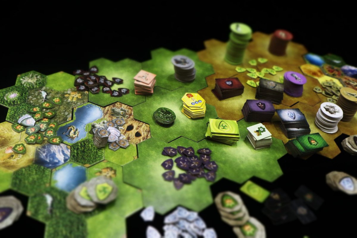 Some photos of Mage Knight Ultimate Edition, published by WizKids. Just like in the world of Magic and Fantasy. 
So cool! 
#boardgame #bgg #bggcommunity #cardgame #miniatures #punchboards #gameboard #Dices #wizkids #mageknight