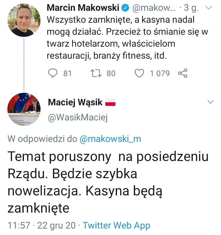 LiberteaPL's tweet photo. Uff, co za ulga❗ Może wyślijmy do rządu listę tego, co jeszcze powinno być zamknięte�� My zaczniemy: Mateusz Moraw... 
#lockdown #Covid19 https://t.co/mm51e9yzYu