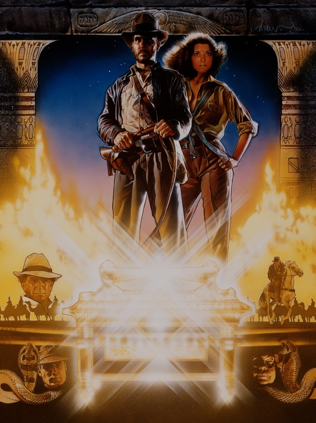 “Raiders of the Lost Ark” (1981) 

#HarrisonFord #KarenAllen #PaulFreeman #RonaldLacey #WolfKahler #StevenSpielberg #GeorgeLucas #IndianaJones #80s #Art