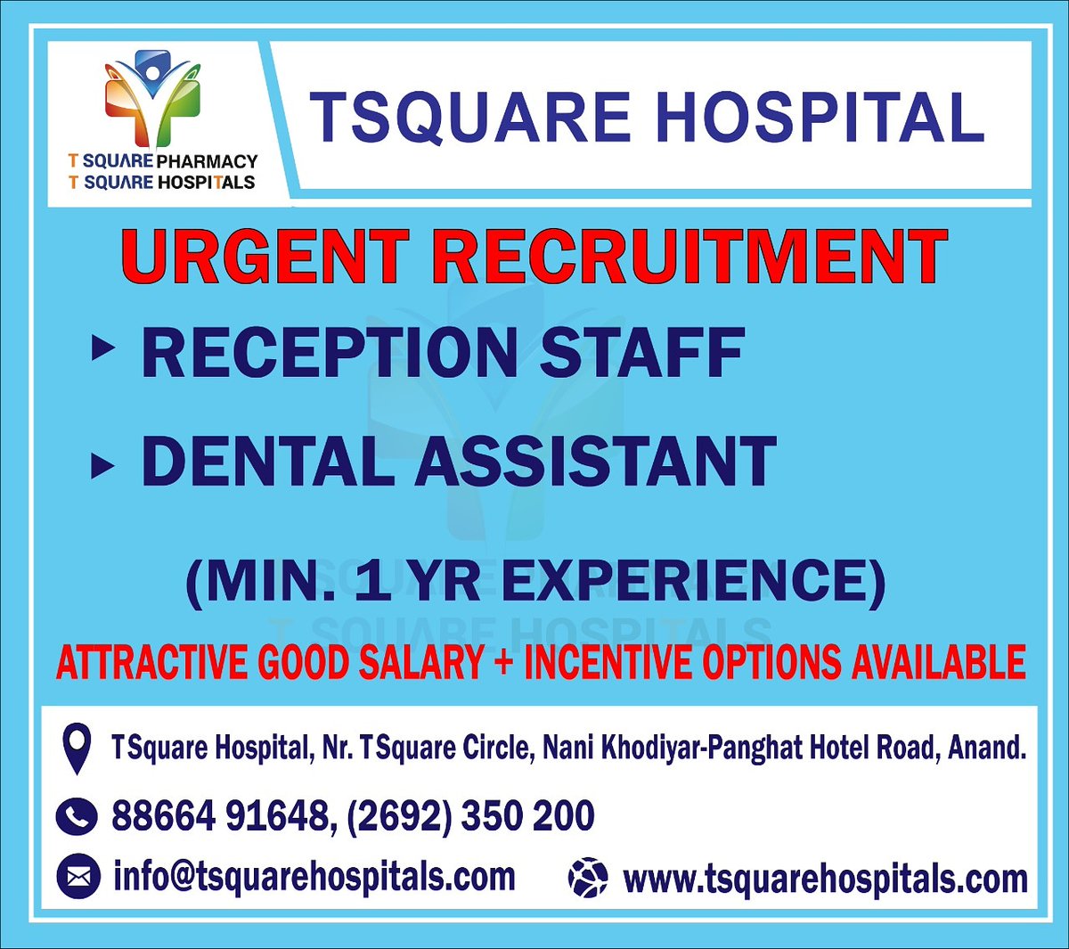 TsquareH's tweet photo. #recruiting #recruitment #jobs #hiring #jobsearch #receptionstaff #job #recruiter #staffing #humanresources #employment #work #career https://t.co/aJ0Sh9u3Es
