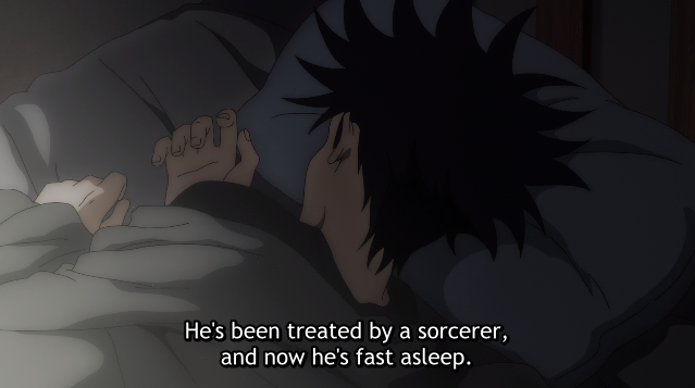 The only reason Gojo'd know this is if he watched Megumi falling asleep...