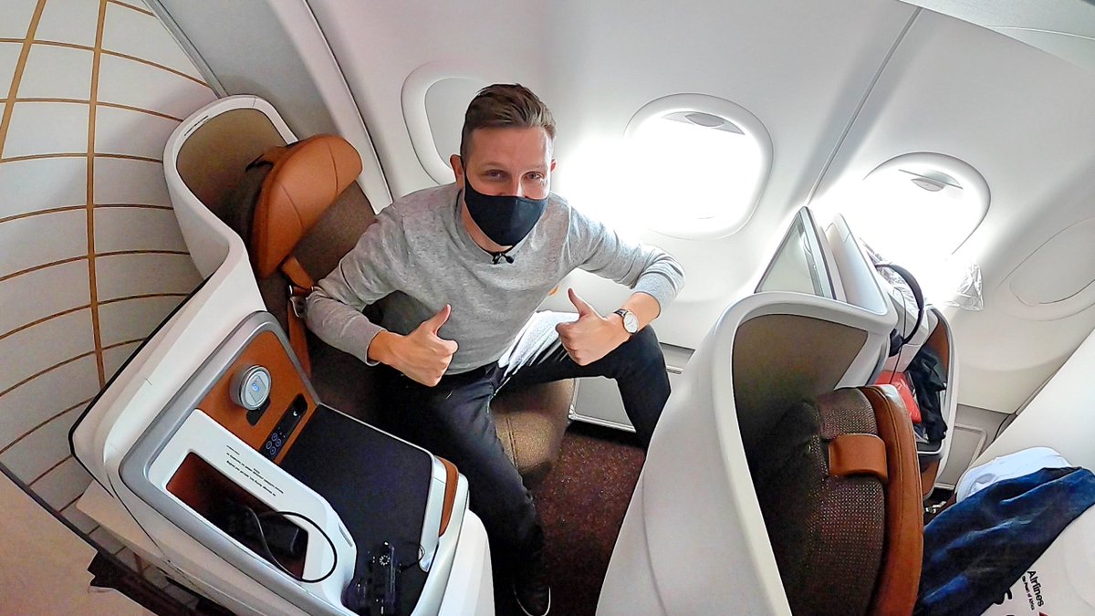 gotravelyourway's tweet image. The new Business Class seat on @UG_Airlines on the delivery flight from Toulouse to Entebbe. It was very beautiful to see what this plane means to the nation. All the best Uganda Airlines, Africa's finest cabin... by far!