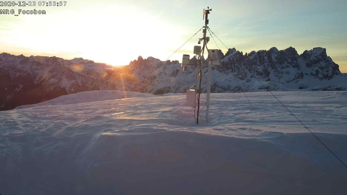 L'alba di oggi #colmargherita #dolomites #alps #inalto #belluno #italy #sanpellegrino <a href="/cnrisp/">CNR ISP</a>