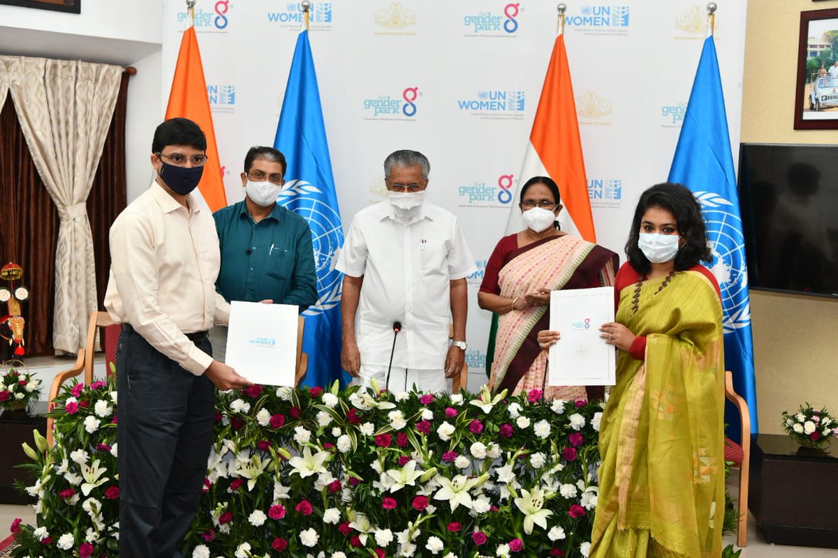 UN Women lauds Kerala as lighthouse, signs pact with state’s Gender Park

soundnlight.in/un-women-lauds…

#changemaker #Kerala #genderpark @vijayanpinarayi @UN_Women @ptmsunish @thegenderpark @shailajateacher @BPIAS @SatyamNishtha