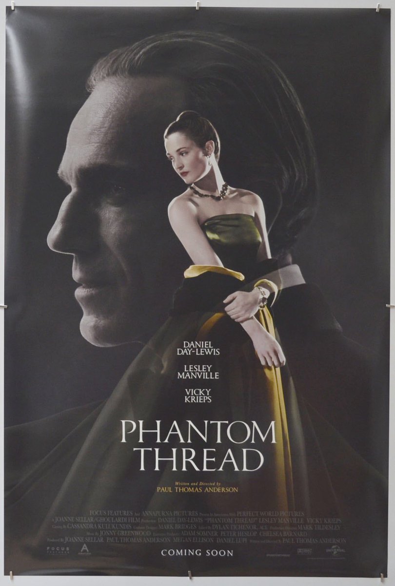 Two films for  #lockdown for today. Both on  #BBCTWO, Casablanca (1942), 2:15pm; need I say more:  https://www.bbc.co.uk/programmes/m000mmc2 Then late tonight 10pm, Paul Thomas Anderson’s Phantom Thread (2017) starring Daniel Day-Lewis and Vicky Krieps:  https://www.bbc.co.uk/programmes/m000qrz4