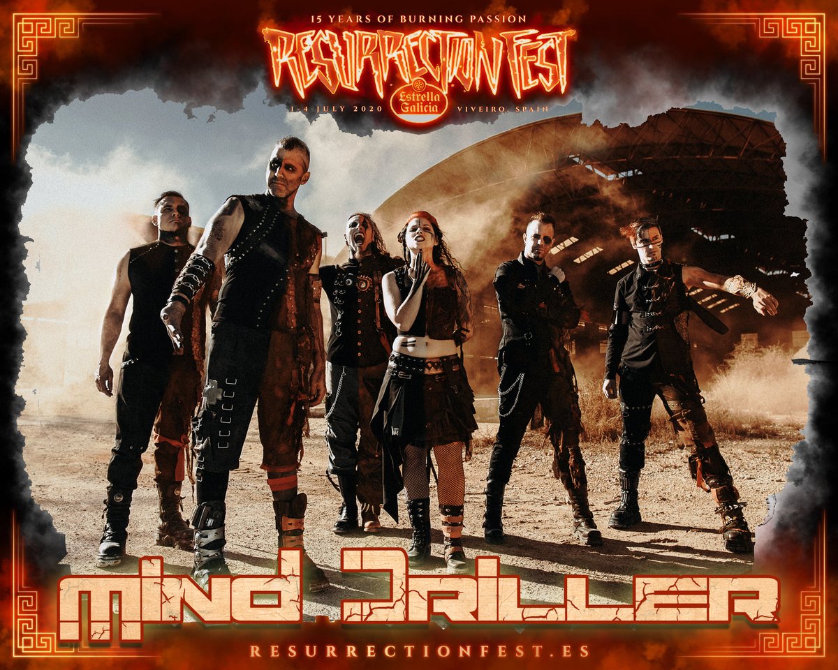 MindDrillerBand's tweet photo. Estamos confirmados de nuevo en la edición de
@ResurrectionESP
2021! Presentando #Involution e #InBolution para tod@s vosotr@s.
Gracias a todos. https://t.co/f8ODh73zDB