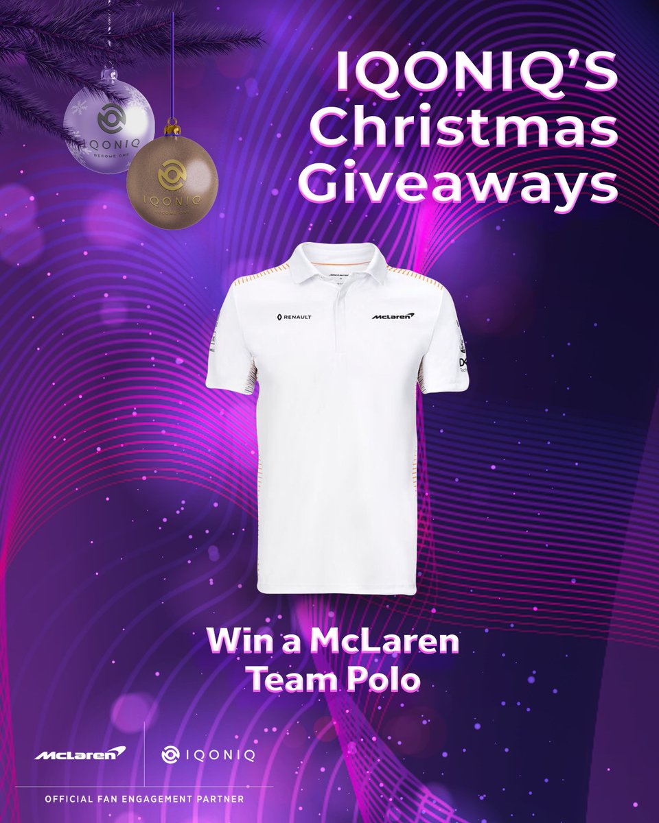 Saving one of the best till last 😏⠀
⠀
WIN this <a href="/McLarenF1/">McLaren</a> team polo 😍

To enter:
Follow @IQONIQ
RT this tweet 🔁

T&amp;Cs 👉 shorturl.at/xEFQ7⠀