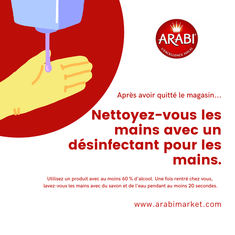 ArabiHalal's tweet photo. #restezprudent #arabimarket #sante https://t.co/BxzgI11TkZ