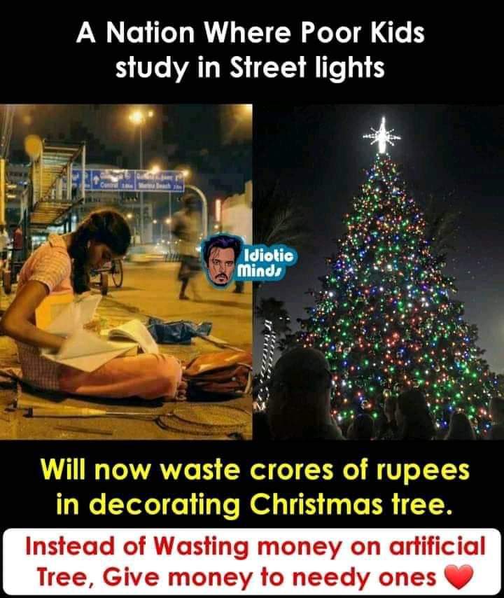 AbMohanty858's tweet photo. #SaveTrees #SaveElectric #SaveEnvironment
#saynotochristmas https://t.co/MNB4W8ui5p
