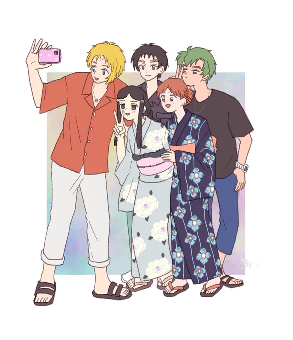 今年の4枚
ニンタマはろじいすばっかり描いてました こっちはタグなしで…(現パロ女体化注意) 