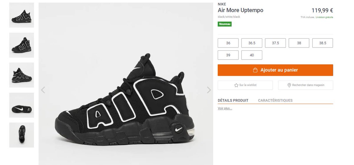 nike air more uptempo snipes