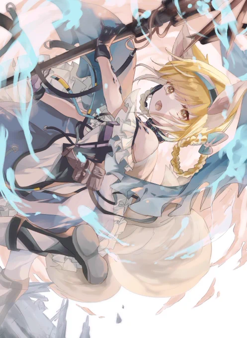 スズラン可愛い #アークナイツ 