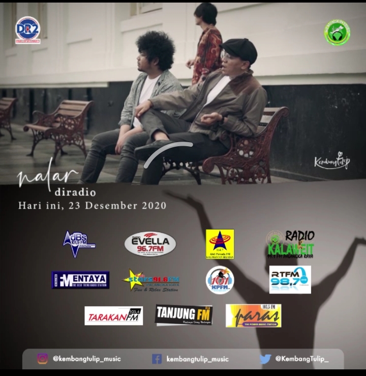 Selamat sore Kerabat paras...
sambil menikmati sore harinya ditemani single terbaru dari NALAR  " KEMBANG TULIP " ....
<a href="/KembangTulip/">Kembang Tulip</a>
<a href="/DR2_Music/">DR2 Music Entertainment</a>