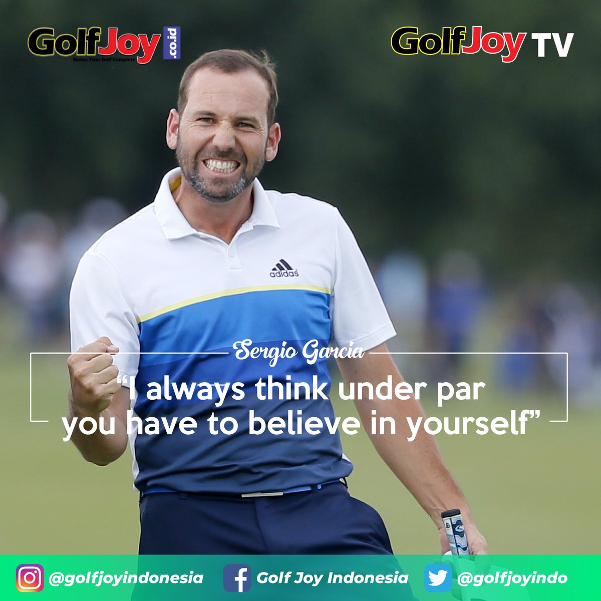 “I always think under par
you have to believe in yourself” (Sergio Garcia) https://t.co/pwLDD6d7HH