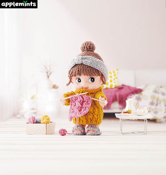 アップルミンツ Applemints １２月２５日発売 かわいいかぎ針編み ちょっと大きなキューピー人形の着せ替えブック T Co Gpatfneunj T Co Hm9yv0ugmn Twitter