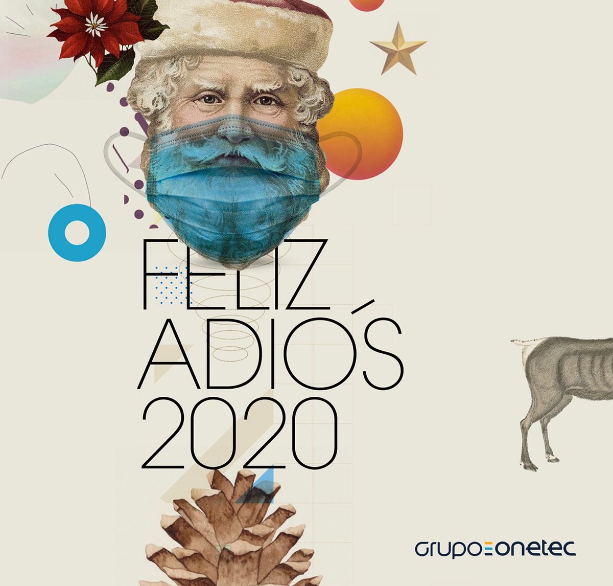 Queremos desearte un #FelizAdiós2020, porque es hora de darle portazo y de mirar con optimismo hacia adelante.
Os animamos a abrazar a distancia, a disfrutar de los buenos momentos y priorizar lo importante.
Cuidaos y cuidad a los que queréis.
🎄Feliz Navidad y Feliz Adiós 2020🎄